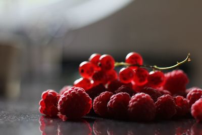 Close-up of strawberries