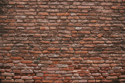 Full frame shot of brick wall