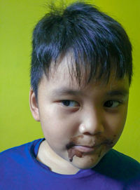Portrait of cute boy