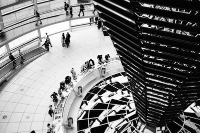 People in city