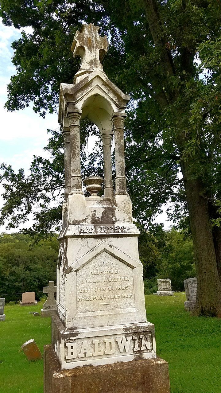 VIEW OF CEMETERY