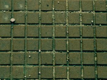 Full frame shot of tiled floor