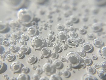 Full frame shot of bubbles