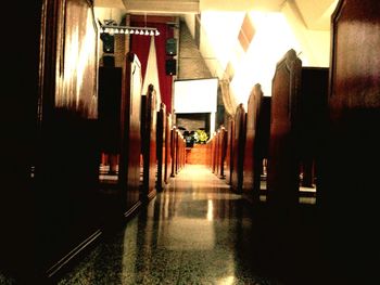 Corridor of building