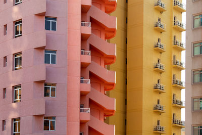 Low angle view of residential building