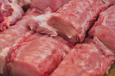 Full frame shot of red chili peppers