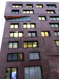 Low angle view of building against sky