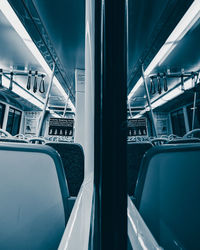 Interior of train