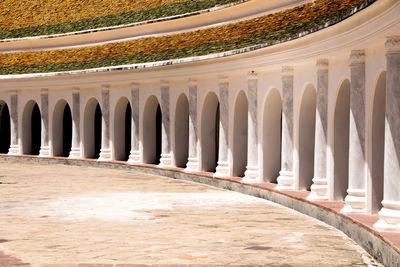 View of colonnade