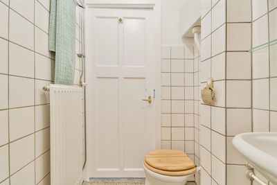 Interior of bathroom