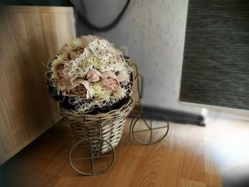 Close-up of food on table