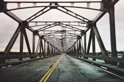 Road against sky