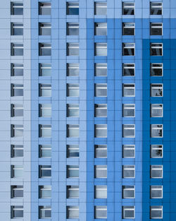 Full frame shot of modern building