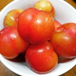 Close-up of strawberries