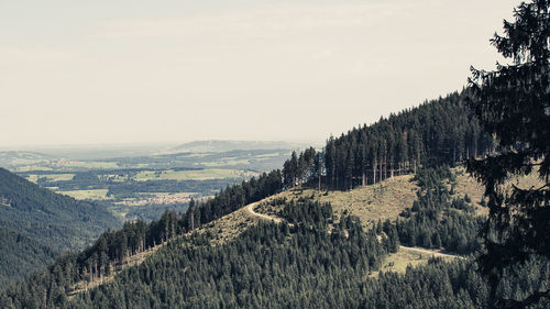 Panoramic view of landscape against sky