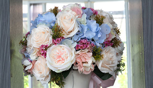 Close-up of rose bouquet