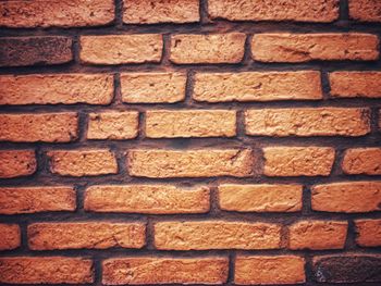 Full frame shot of brick wall