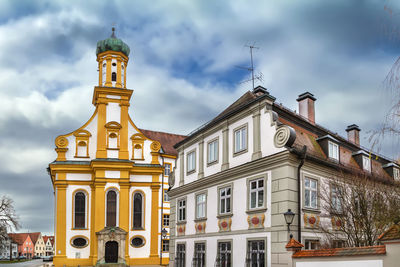 Church of st. ursula in neuburg an der donau, germany