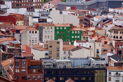 City view from bilbao spain, bilbao architecture