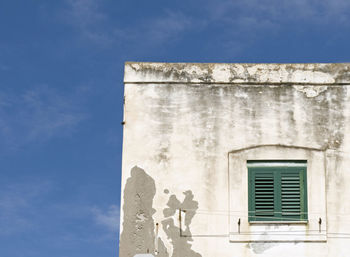 Low angle view of building against sky