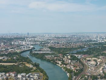 Aerial view of cityscape