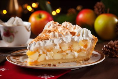 Close-up of food in plate on table