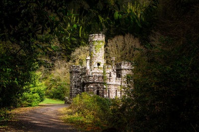 Old ruin of building