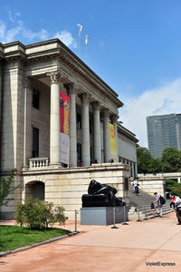 View of historical building against sky