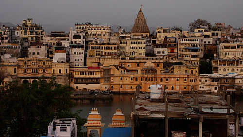 Buildings in town