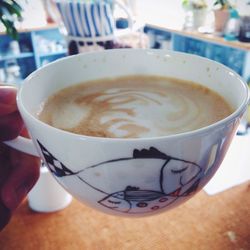 Close-up of coffee cup