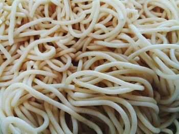 Full frame shot of noodles