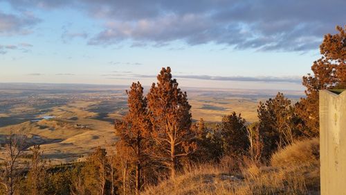 Western expanse of casper, wyoming. 