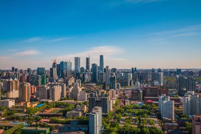 View of cityscape against sky