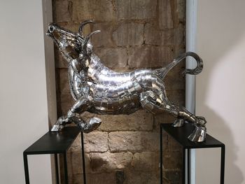 Close-up of a sculpture