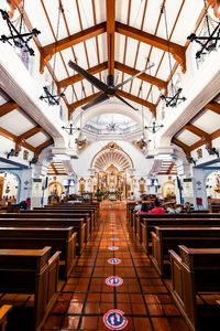 Interior of historic building