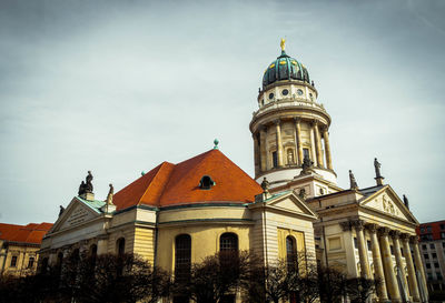 Low angle view of cathedral against sky