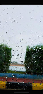 Raindrops on glass window