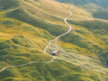 High angle view of landscape