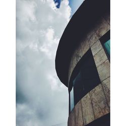 Low angle view of built structure against sky