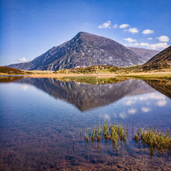 Scenic view of lake