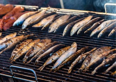 Close-up of seafood