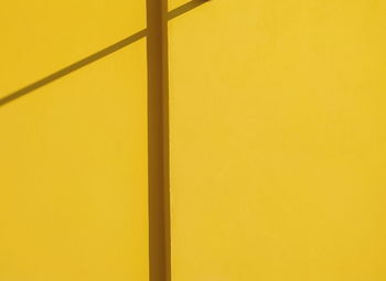 Close-up of yellow wall