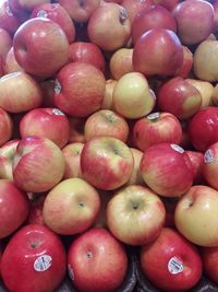 Full frame shot of apples