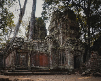 View of old ruin building