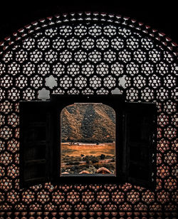 Window of old building