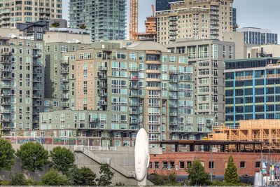 Buildings in city