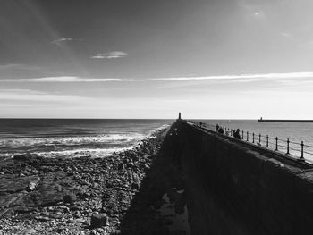 Distant view of lighthouse