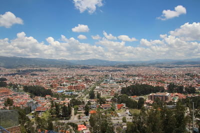 Cityscape against sky