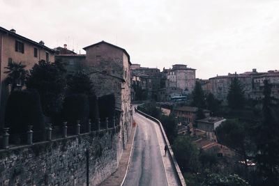 Panoramic view of city against sky