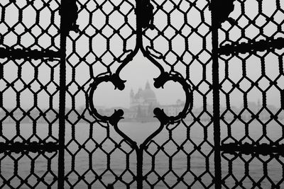 Full frame shot of chainlink fence